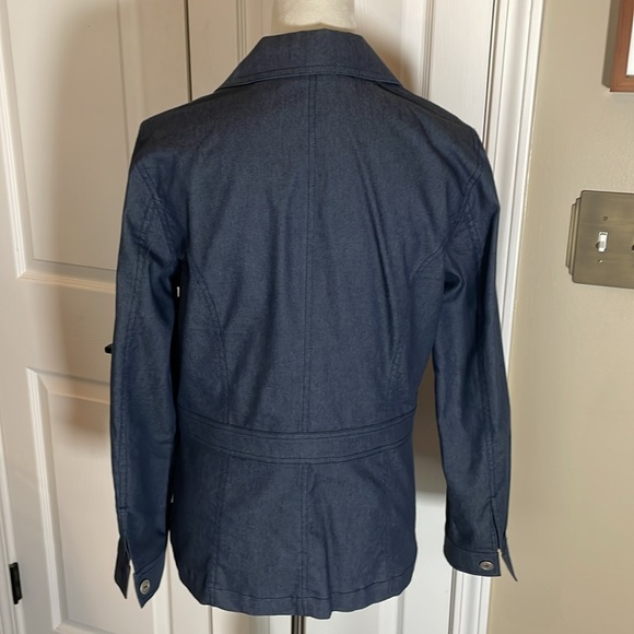 Sag Harbor Dark Blue Jean Jacket Size Small - Picture 3 of 5